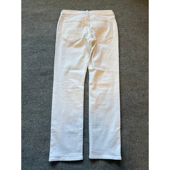 J.Crew Straight Fit White Jeans W32 L32 Signature Flex NWOT - Picture 4 of 10